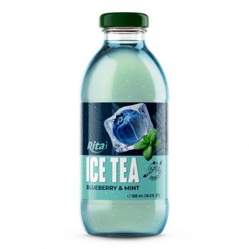 Rita Blueberry & Mint Ice Tea 500ml Glass Bottle